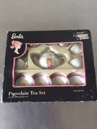 2001 Barbie 13-Piece Porcelain Tea Set New | eBay