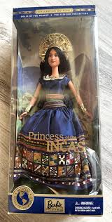 2000 Princess of the INCAS Barbie Collector Edition Dolls of the World Collection Mattel # 28373 W Box - Etsy