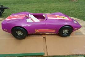 Vintage 1975 Barbie Doll Car Starvette Purple Corvette ...