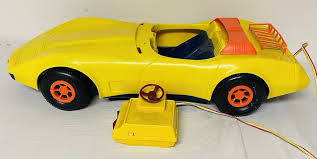 Barbie SuperVette Yellow Car Corvette. 1979 by Mattel ...
