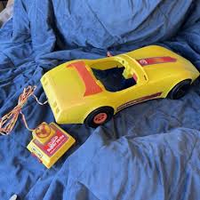 Vintage 1979 Yellow Barbie Super 'Vette 1291 Battery Car ...