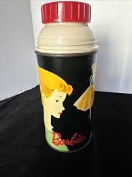Vintage Mattel Barbie Metal Thermos No. 2025H 1962 CLEAN | eBay