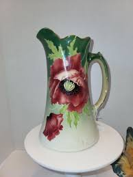 Antique 1800's Societe Ceramique Maestricht Holland Floral ...