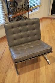 Barcelona Chair White | eBay