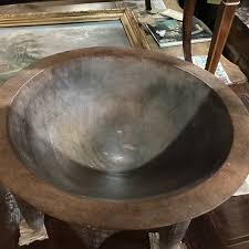 Early 20th Century Hand-Carved Wood Kava Bowl From Fiji ...
