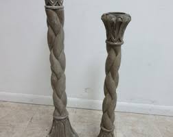 Pair John Richard Corinthian Greek Columns Candle Stand ...