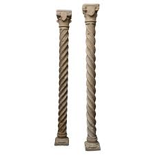 Pair of Gothic Columns - Italy, 14th-15th century at 1stDibs