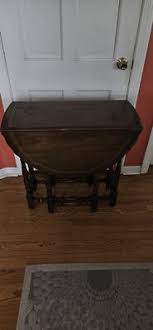 Walnut Crocker Chair Co. Drop Leaf Antique Table | eBay