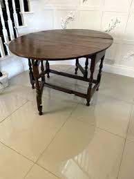 Antique Oak Gate Leg Dining Table, 17th Century for sale at ...