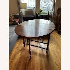 Antique Drop Leaf Table - AptDeco