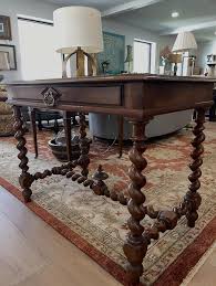 Antique French Carved Writing Table in perfect condition ...