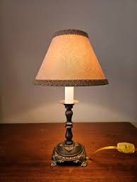 5 Large Gold Clip on Lampshades, Mini Lampshades, Chandelier ...