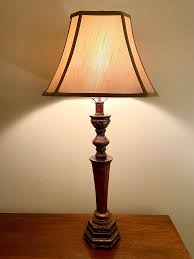 J. B. Hirsch Beaux Arts Style Table Lamp With Verdigris ...