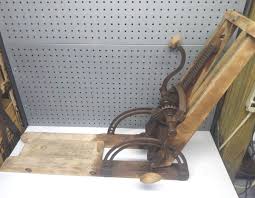 Antique Barn Beam Boring Machine Hand Drill Brace | eBay