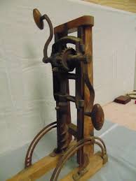 ANTIQUE BARN BEAM BORING MACHINE | eBay