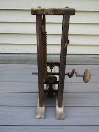 Beautiful ANTIQUE Vintage Old Drill Press Beam Post Auger ...