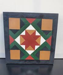 Barn Quilt Hand Painted - Etsy