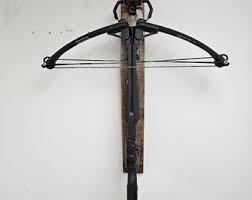 Personalized Whiskey Barrel Archery Rack: Rustic Bow Holder ...