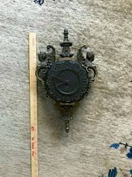 VINTAGE WESTWOOD CHADWICK WALL CLOCK BRASS CHERUBS MADE IN ...