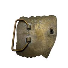 Vintage Baron Buckle Solid Brass Baseball and Glove Belt Buckle. For Sale at Ruby Lane