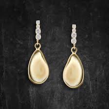 Elk Ivory Earrings — Buck & Drake