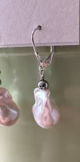 NWT Iris & Lily 925 Sterling Silver LUMINOUS BAROQUE Natural Fresh Water Pearl | eBay