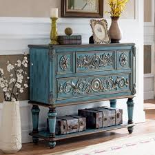Liu's ink furniture Vintage Four-Drawer Accent Chest with ...