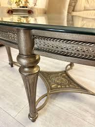 Glass Top Coffee Table - Oval for Sale in Los Angeles, CA ...