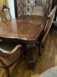 AICO by Michael Amini 10PC Dining Room Table Set with China ...