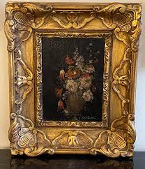 Original Vintage Artist Signed Oil Painting on Canvas Artwork Gesso Framed | eBay