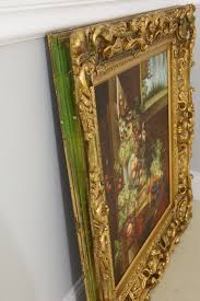 1980s Floral Still Life Oil Painting on Canvas | Chairish