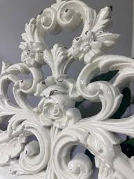 Vintage Painted Plastic Mirror - Etsy