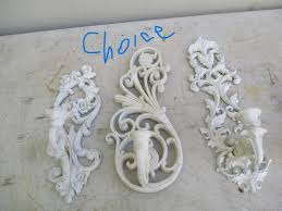 Sconce Wall Candle Holders Homco Vintage #2 Left - Etsy