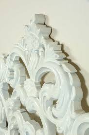 Glamorous Carved Wood Baroque Headboard at 1stDibs | carved wood headboard, baroque headboards, wooden carved headboard