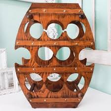 Beer Keg Shaped Wine Rack / 70s Dark Wood Pub Decor / Bar Man Cave Retro Wooden Storage - Etsy