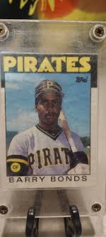Barry bonds baseball card