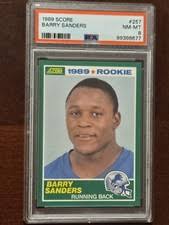 1989 Score Barry Sanders #257 for sale | eBay