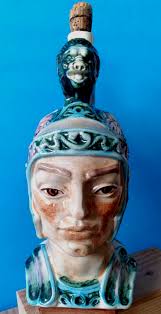 Barsottini Vino Rosso Ornate Wine Bottle; Roman Centurion ...