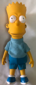 Vintage Bart Simpson 11" Plush Doll 1990 20th Century Fox Matt Groening Rare | eBay
