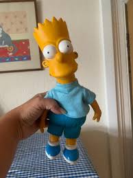 Vintage, 1990, 20th Century Fox, Bart Simpson, Soft Body, Doll, Figure, In, Blue Shorts, Top, Retro, the Simpsons, Stocking Filler, Present - Etsy New Zealand