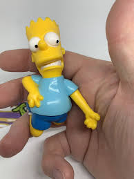 The Simpsons Bart Simpson Playing Air Guitar 3" PVC Figure ...