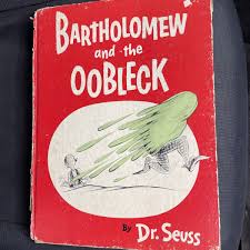 Bartholomew and The Oobleck 1949 Dr Seuss Book First Edition ...