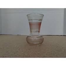 Coral and Gilt Painted Glass 3 3/4" Bud Vase | eBay