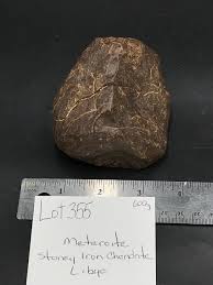 Sold at Auction: Meteorite, Rock, Crystal, Natural ...