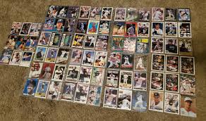 large 250 baseball card lot 1990s fleer donruss topps upper ...
