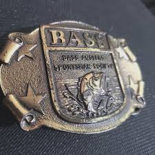 BASS ANGLER'S SPORTSMAN SOCIETY BELT BUCKLE ...