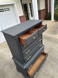 Charcoal Gray Seven-Drawer Dresser Chest: for Sale in Columbus, MS - OfferUp