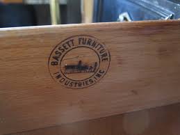 1950s Mahogany Bassett Furniture Industries Chest of ...