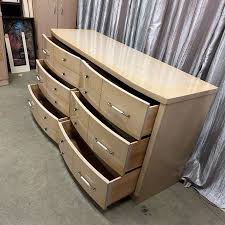 Vintage MCM lowboy dresser with mirror - furniture - by ...