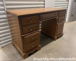 Pick Your Color! Vintage Bassett Writing Desk | 7 Drawers ...